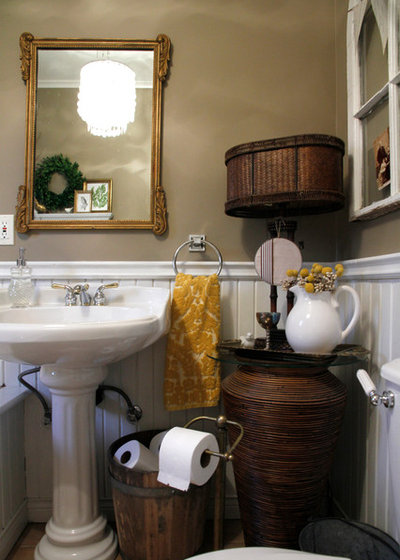 Eclectic Bathroom by Esther Hershcovich