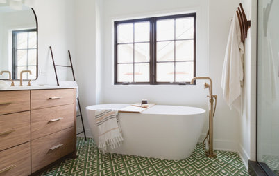 6 Beautiful Master Bathrooms With Double-Vanity Setups