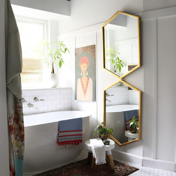 My Houzz: Moody Wall Treatments and Eclectic Style in Austin