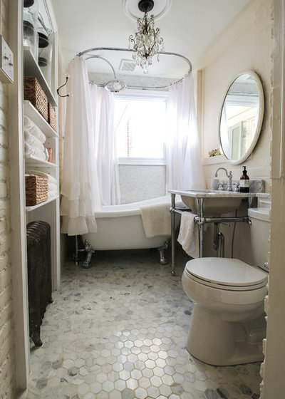 Traditional Bathroom by Michaela Dodd