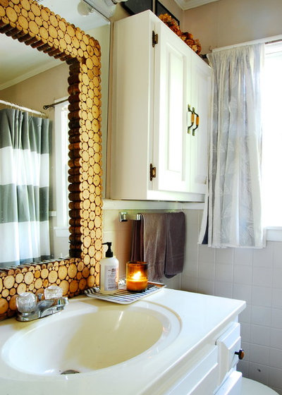 Eclectic Bathroom by Corynne Pless