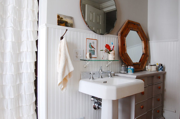 Eclectic Bathroom by Corynne Pless