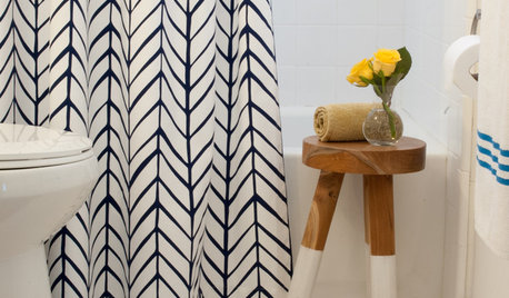 10 jolis rideaux de douche pour sublimer une salle de bains
