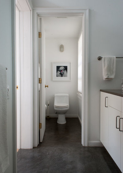 Eclectic Bathroom by Angela Flournoy