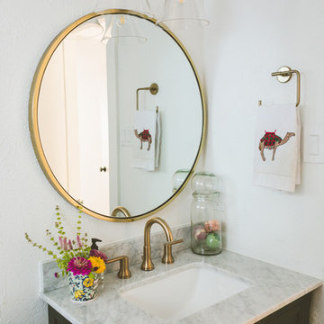 My Houzz: Sweet Pink Touches and Colorful Boho Style in Austin