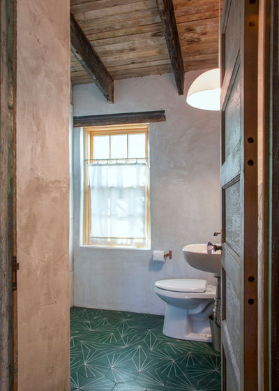 Eclectic Bathroom by Margot Hartford Photography