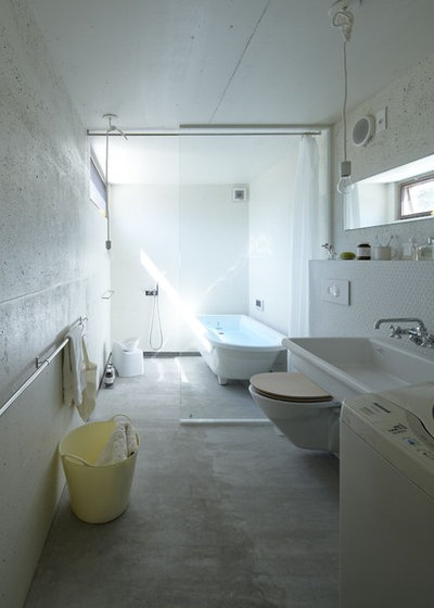 モダン 浴室 by no.555 一級建築士事務所