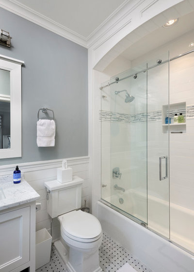 Transitional Bathroom by Bluewater Home Builders