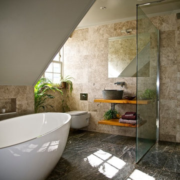 Natural stone Wetroom