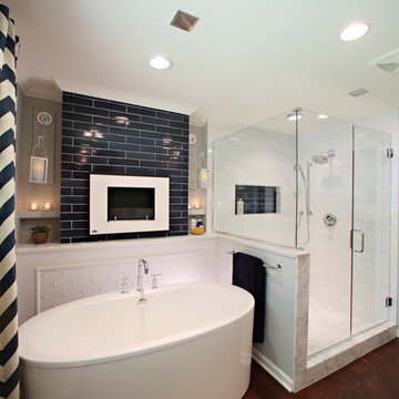 Nautical Navy Bath