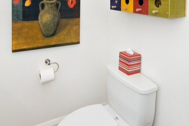 Bathroom - small transitional bathroom idea in Minneapolis