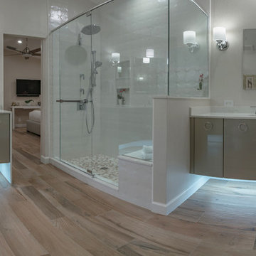 Neutral Modern Bath & Closet Remodel
