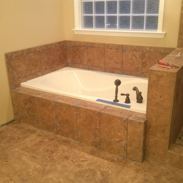 New construction master bath