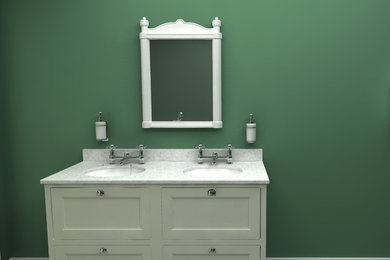 Design ideas for a large classic bathroom in Hampshire.