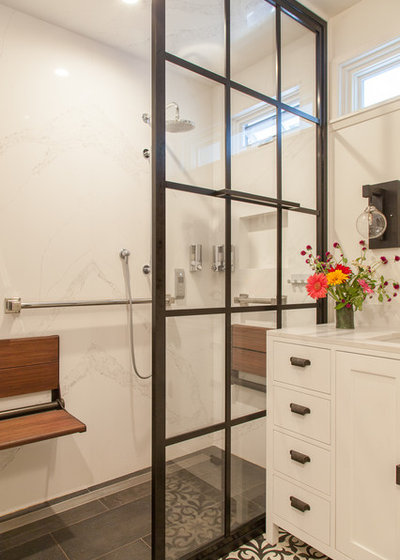 Craftsman Bathroom by Izumi Tanaka Photography