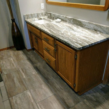 New Granite Countertops and LVT flooring
