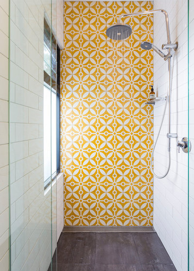 Contemporary Bathroom by Design Build Interiors Pty Ltd
