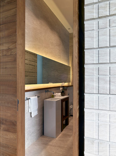 浴室 by Greg Shand Architects