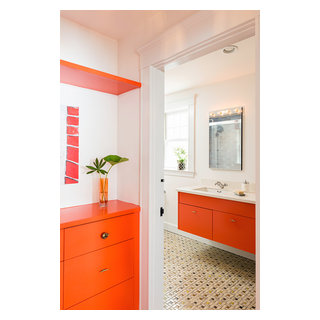 Norman Mailer house, Provincetown - Contemporary - Bathroom - Boston ...