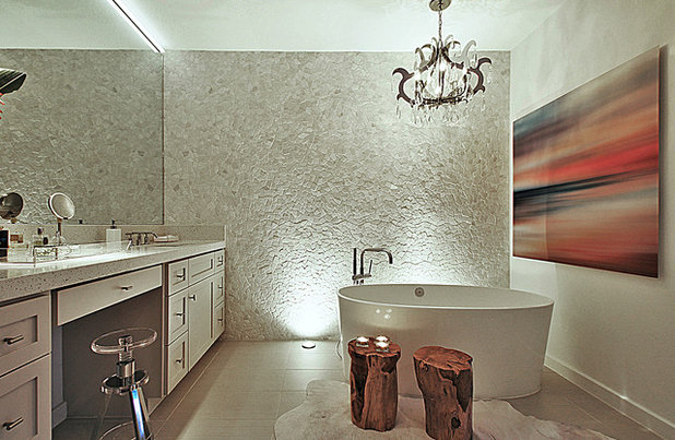 Contemporary Bathroom by romero + obeji interior design