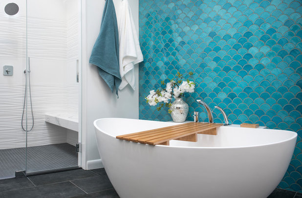 Contemporary Bathroom by Born Imagery