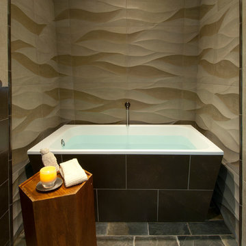 Northwest Contemporary Master Bath