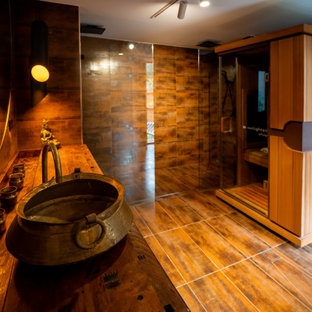 75+ Badezimmer mit Doppeldusche und Sauna Ideen & Bilder - Mai 2021