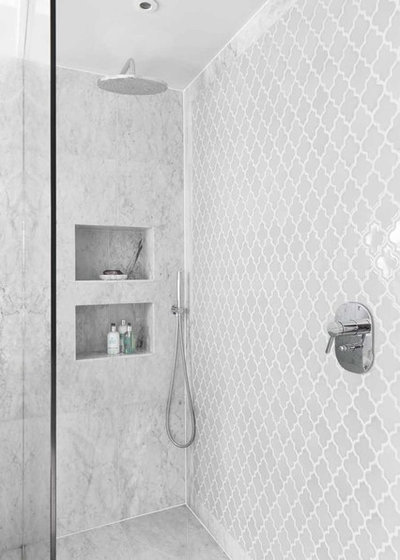 Contemporary Bathroom Notting Hill, mid-century refurbishment