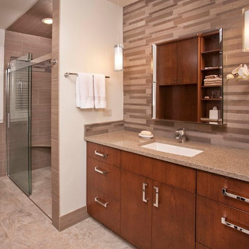 NW Contempory Master Bath