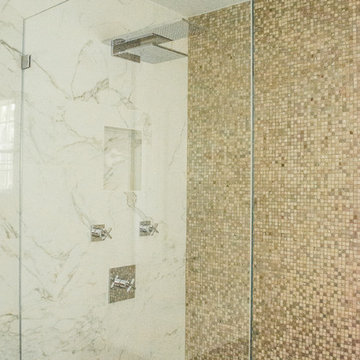 NYC Bathroom Renovation w/ Atlas Concorde's Marvel Calacatta Extra