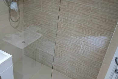 This is an example of a modern bathroom in Other.