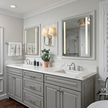 Oakton Virginia Master Bathroom