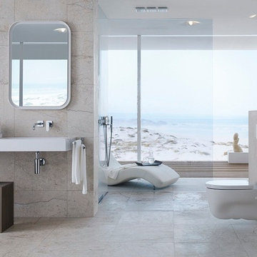 Oceanfront Master Bathroom