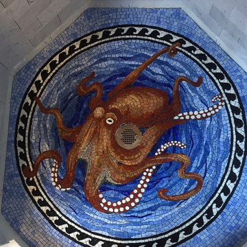 Octopus Shower Floor