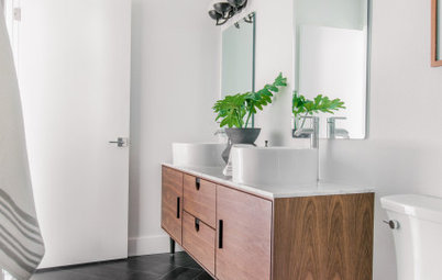 Bathroom of the Week: Scandinavian Modern Style on a Budget