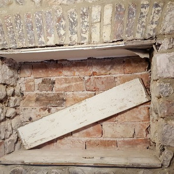 Old cottage widow, uncovered during the works at Eclectic Cottage, Ripon