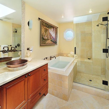 Old World/Contemporary Bath