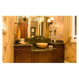 Old World Powder Room - Traditional - Bathroom - Philadelphia - by ...