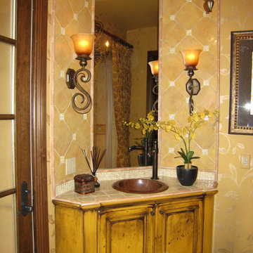 Old World Powder Room