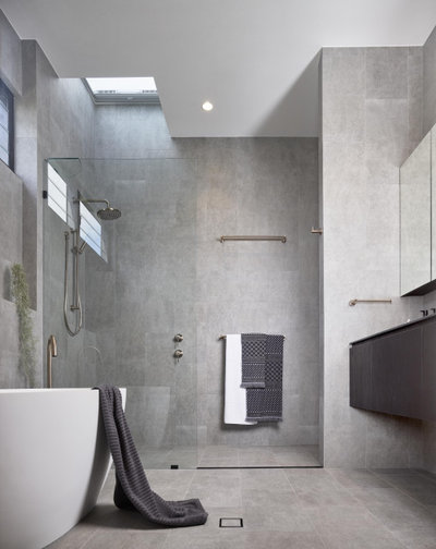 Modern Bathroom by Joe Adsett Architects Pty Ltd