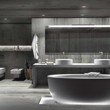 Open Bathroom