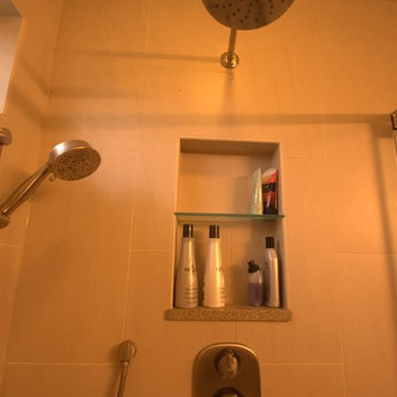 Open Bathroom with Large Shower