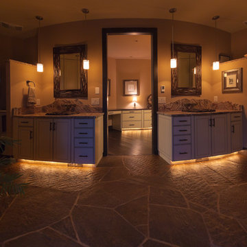 Organic Contemporary Master Bath