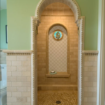 Ornate Master Bath and Dog Shower Remodel