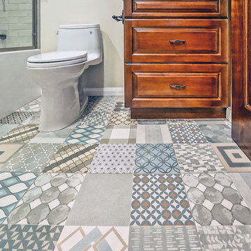Other Bathroom Choice of tile, Contemporary Design.