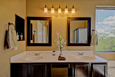 This is an example of a classic bathroom.