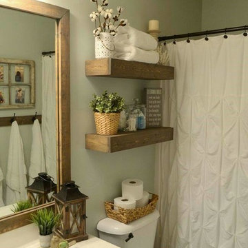 75 Shower Curtain Ideas You Ll Love March 2022 Houzz - Small Bathroom Ideas Shower Curtain