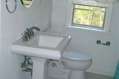 ミルウォーキーにあるおしゃれな浴室の写真