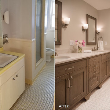 Outdated Bath Transformation