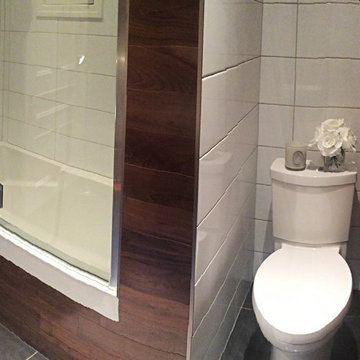 Outremont bathroom and kitchen project